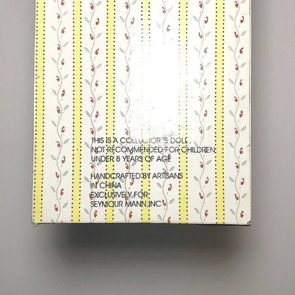 Seymour Man MCMXCIX Dial & Stand: Hand-Painted Porcelain Connoisseur Collection - Picture 3 of 10